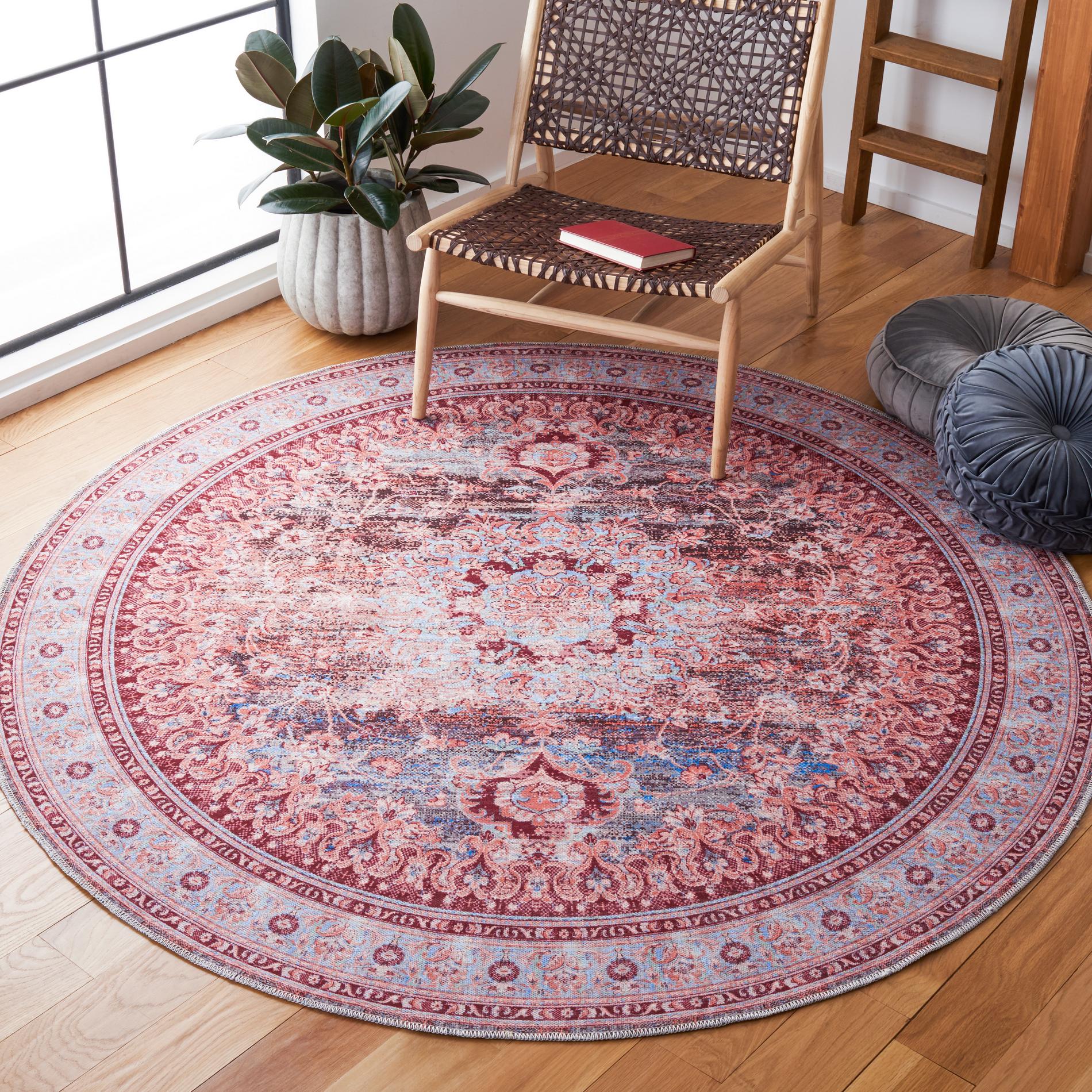 Safavieh Serapi Sep550K Light Blue/Red Area Rug