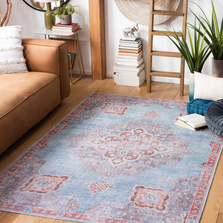 Safavieh Serapi Sep580M Blue/Brown Area Rug