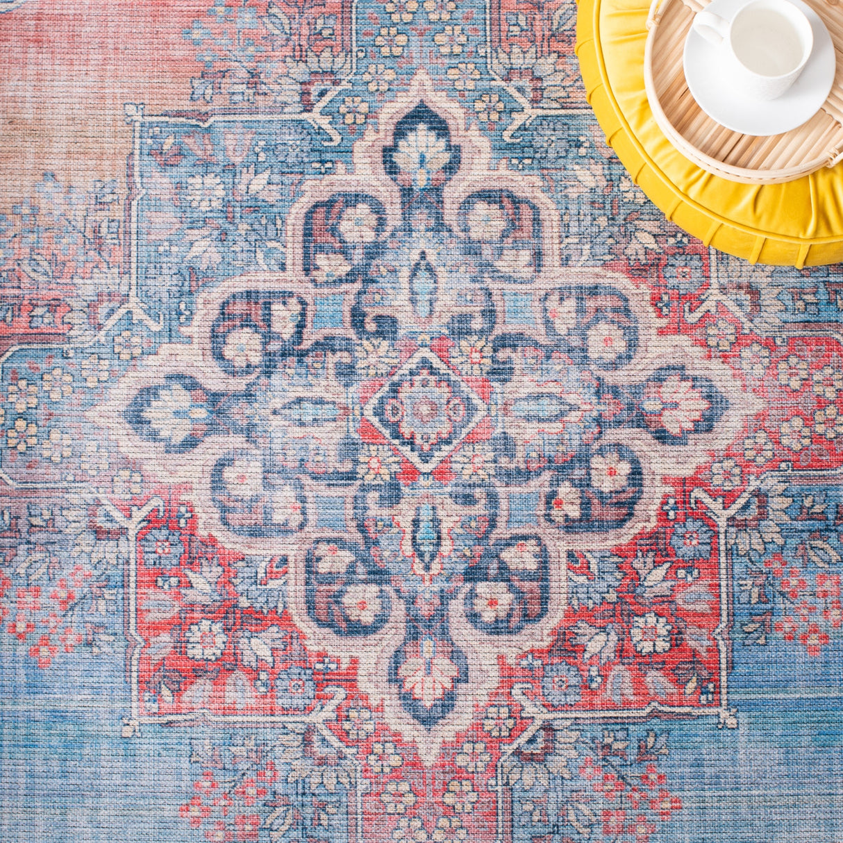 Safavieh Serapi Sep580Q Red/Blue Rugs.