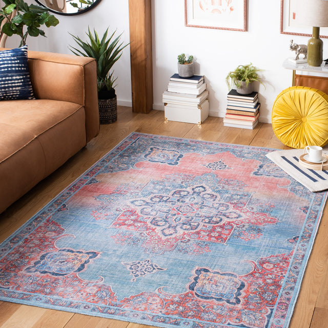 Safavieh Serapi Sep580Q Red/Blue Rugs.