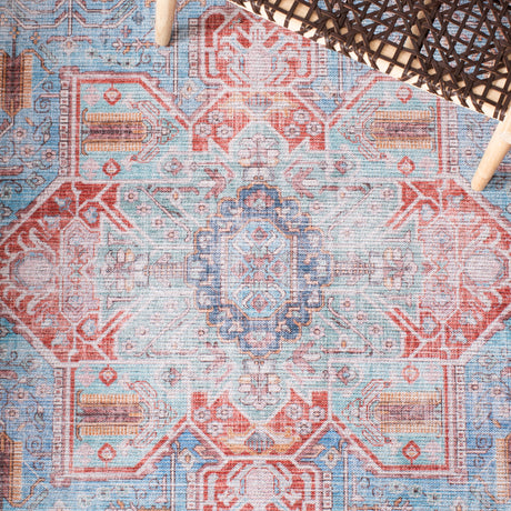 Safavieh Serapi Sep582M Blue/Rust Area Rug