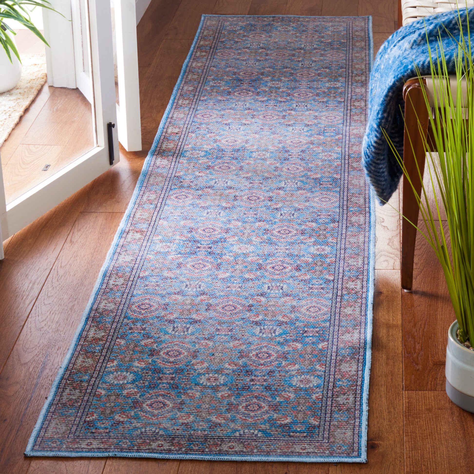 Safavieh Serapi Sep584P Rust/Blue Area Rug