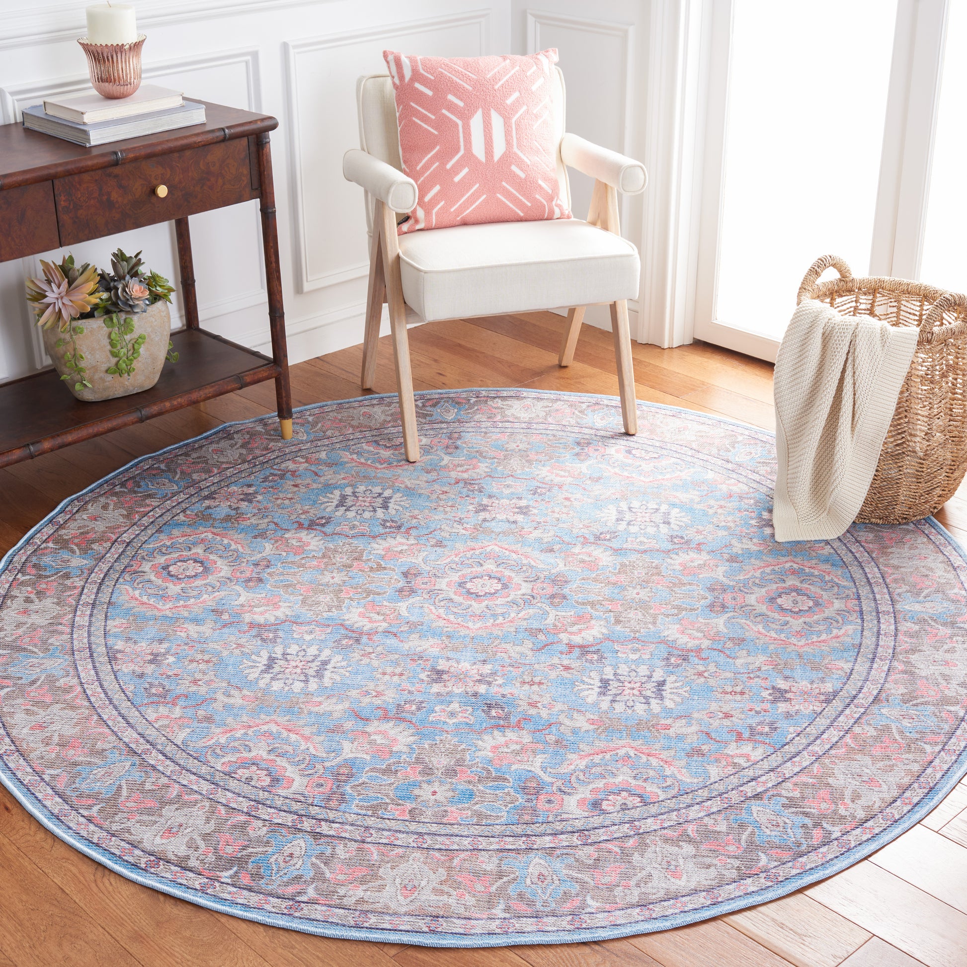 Safavieh Serapi Sep584P Rust/Blue Area Rug