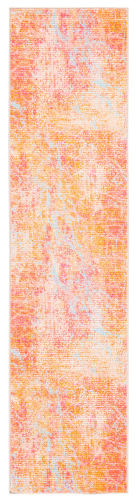 Safavieh Sequoia Seq152P Orange/Light Blue Area Rug