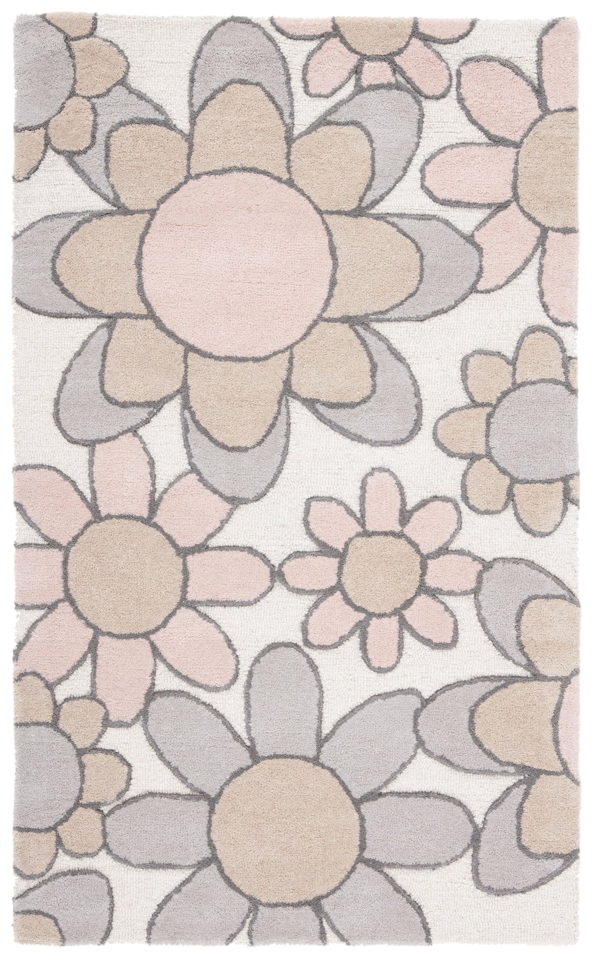 Safavieh Safavieh Kids Sfk923A Ivory/Pink Rugs.