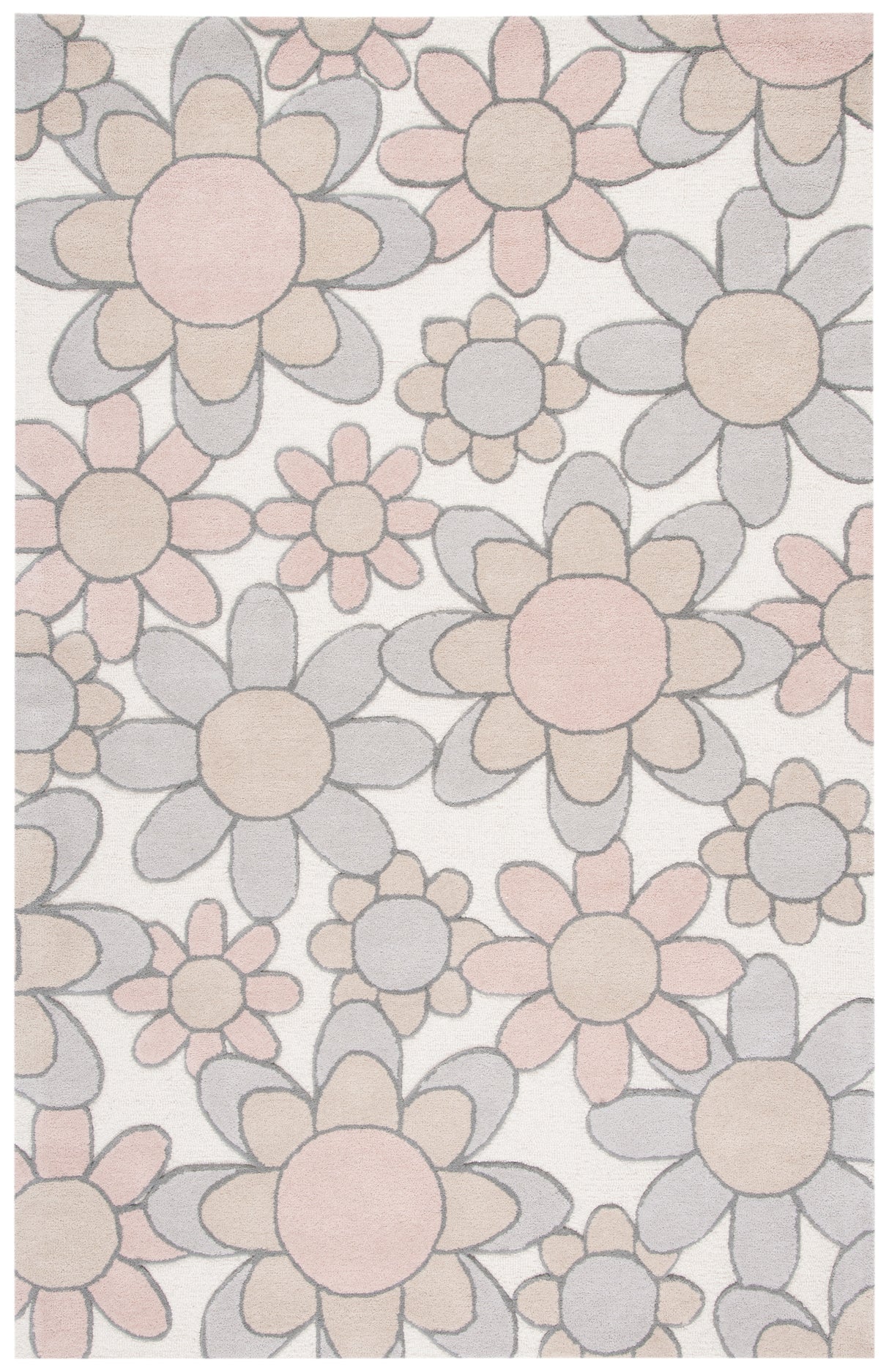 Safavieh Safavieh Kids Sfk923A Ivory/Pink Rugs.