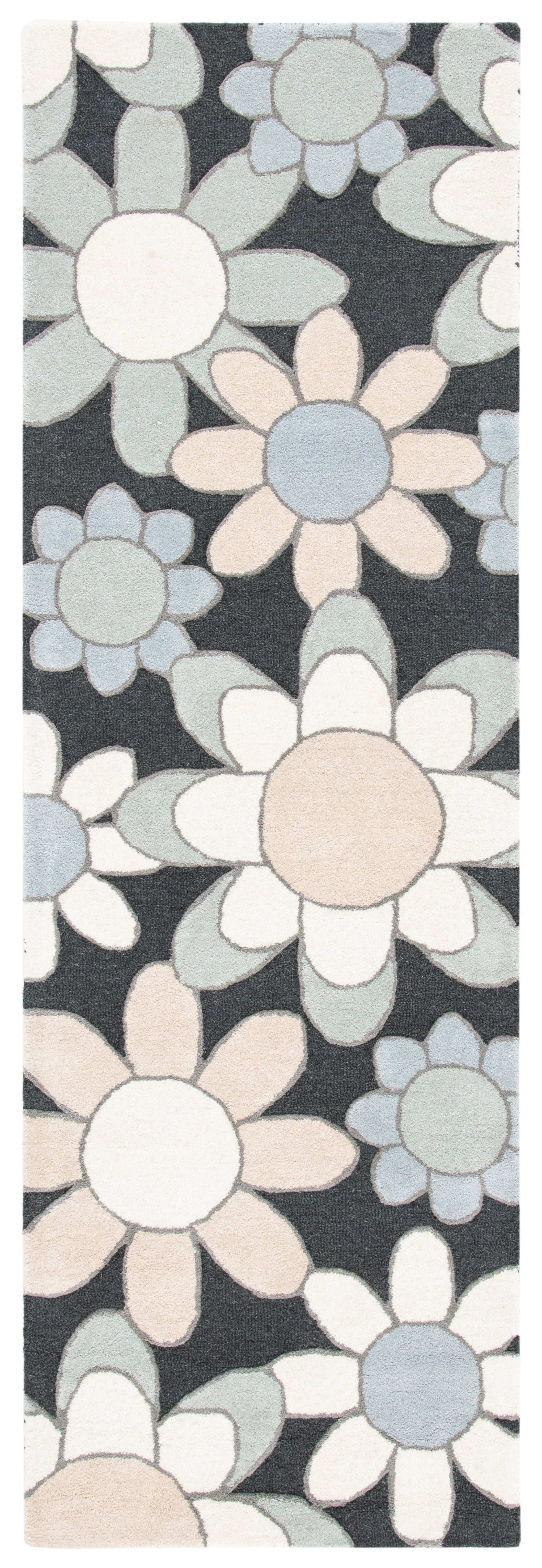 Safavieh Safavieh Kids Sfk923G Charcoal/Ivory Area Rug