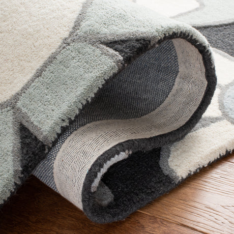 Safavieh Safavieh Kids Sfk923G Charcoal/Ivory Rugs.
