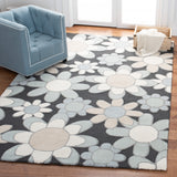 Safavieh Safavieh Kids Sfk923G Charcoal/Ivory Rugs.