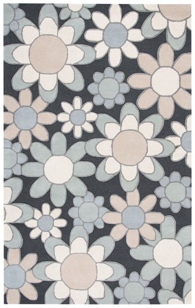 Safavieh Safavieh Kids Sfk923G Charcoal/Ivory Rugs.