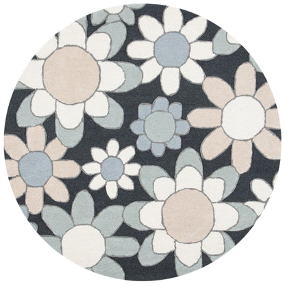 Safavieh Safavieh Kids Sfk923G Charcoal/Ivory Area Rug