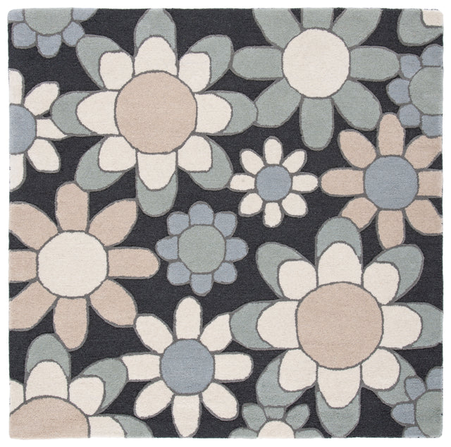 Safavieh Safavieh Kids Sfk923G Charcoal/Ivory Rugs.