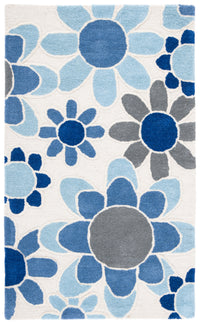 Safavieh Safavieh Kids Sfk923M Ivory/Blue Area Rug