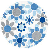 Safavieh Safavieh Kids Sfk923M Ivory/Blue Rugs.