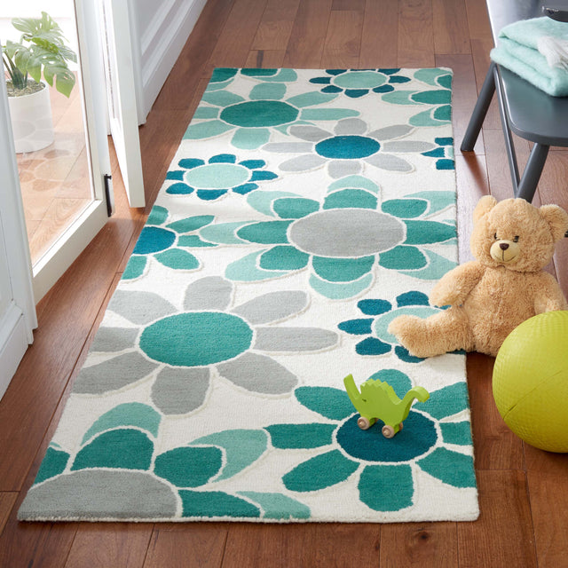 Safavieh Safavieh Kids Sfk923Y Ivory/Green Rugs.