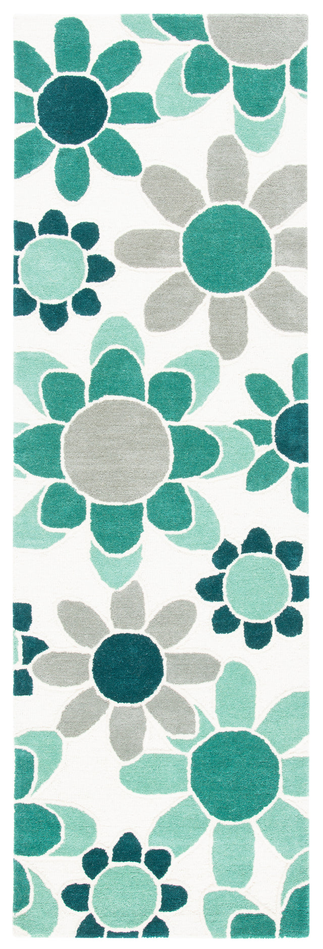 Safavieh Safavieh Kids Sfk923Y Ivory/Green Rugs.