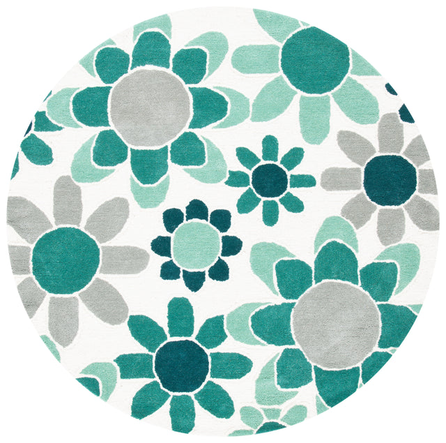 Safavieh Safavieh Kids Sfk923Y Ivory/Green Rugs.