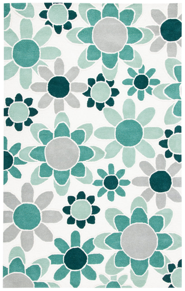 Safavieh Safavieh Kids Sfk923Y Ivory/Green Rugs.
