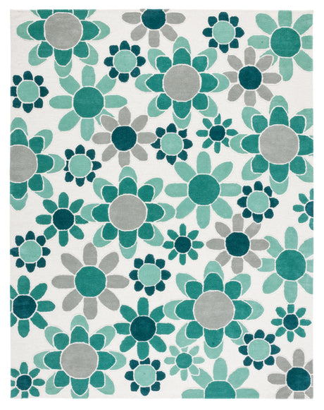 Safavieh Safavieh Kids Sfk923Y Ivory/Green Rugs.