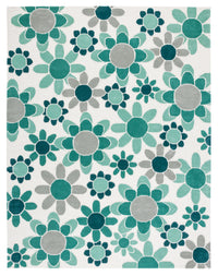 Safavieh Safavieh Kids Sfk923Y Ivory/Green Area Rug