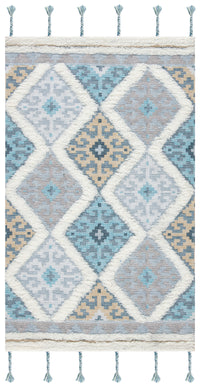 Safavieh Saffron Sfn104A Ivory/Turquoise Area Rug