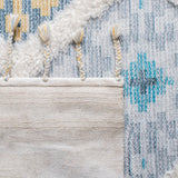 Safavieh Saffron Sfn104A Ivory/Turquoise Rug.