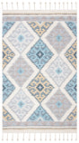 Safavieh Saffron Sfn104A Ivory/Turquoise Rug.