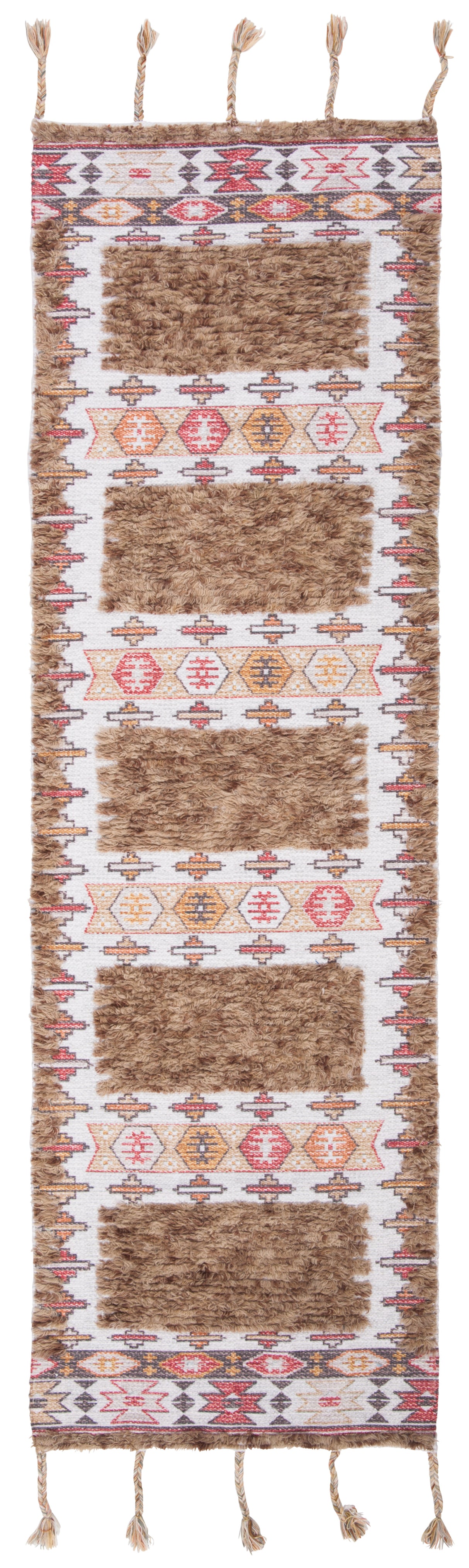 Safavieh Saffron Sfn106E Taupe/Ivory Rugs.