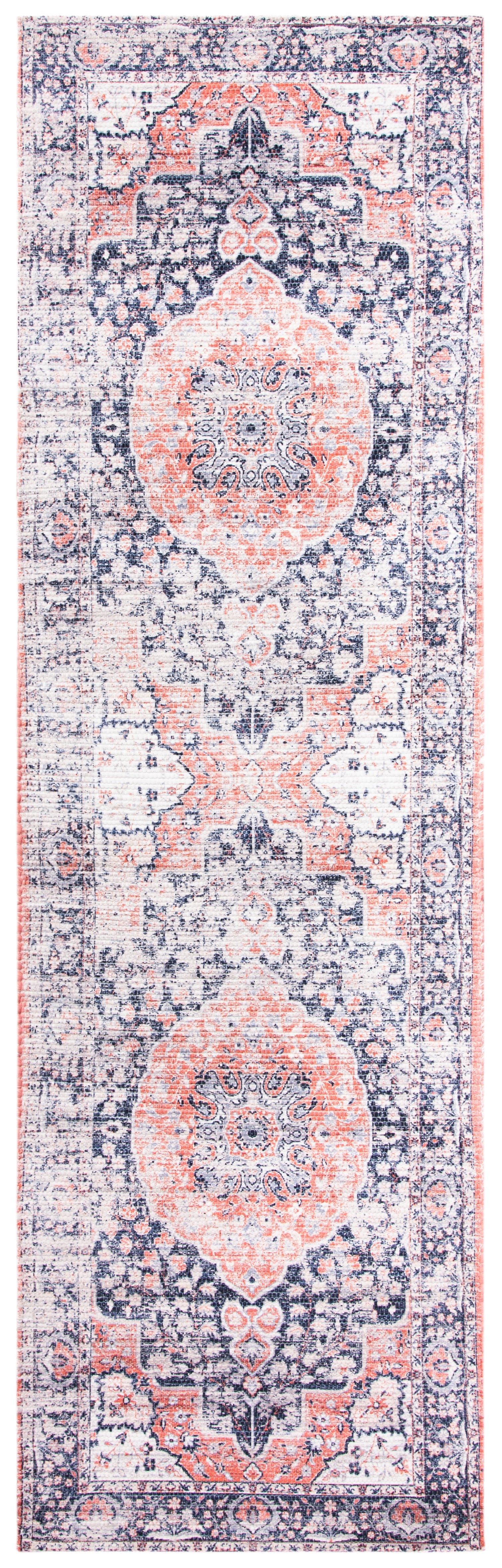 Safavieh Saffron Sfn353N Navy/Ivory Area Rug