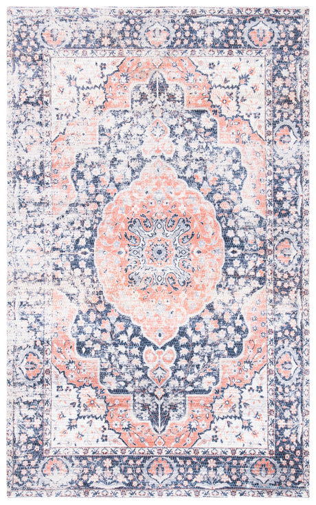 Safavieh Saffron Sfn353N Navy/Ivory Rugs.