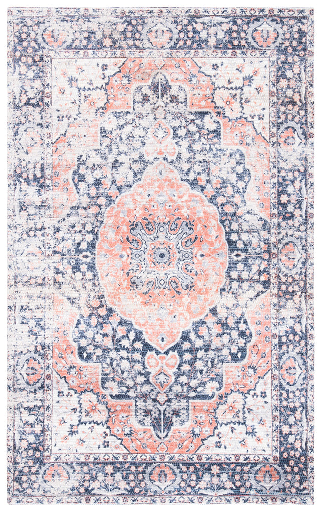 Safavieh Saffron Sfn353N Navy/Ivory Rugs.