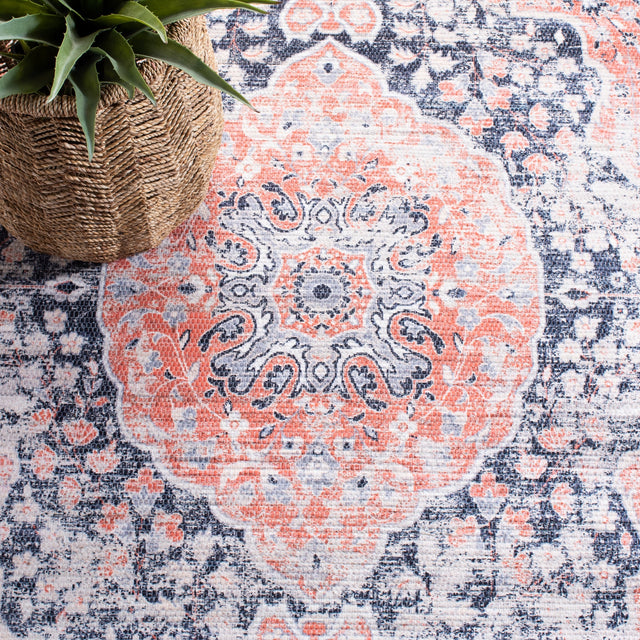 Safavieh Saffron Sfn353N Navy/Ivory Rugs.