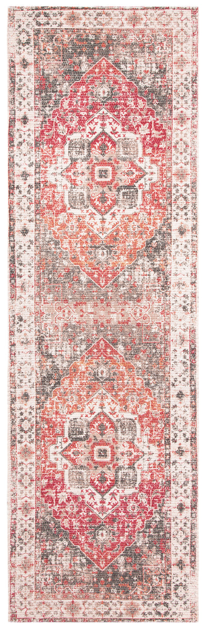 Safavieh Saffron Sfn382B Beige/Red Area Rug