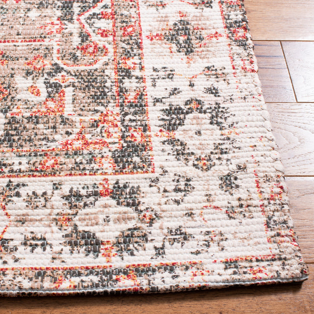 Safavieh Saffron Sfn382B Beige/Red Rugs.