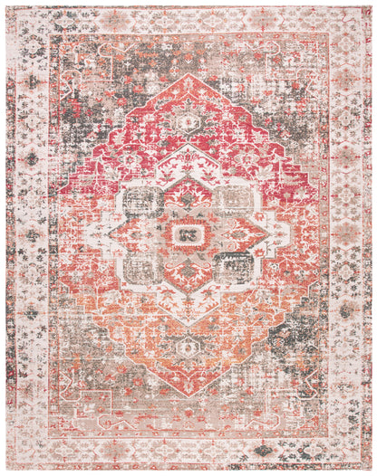 Safavieh Saffron Sfn382B Beige/Red Area Rug