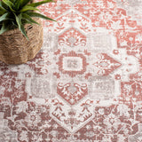 Safavieh Saffron Sfn389A Ivory/Rust Rugs.