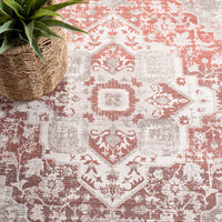 Safavieh Saffron Sfn389A Ivory/Rust Area Rug