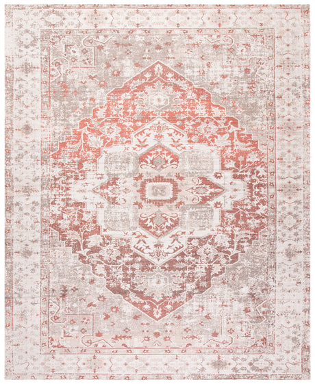 Safavieh Saffron Sfn389A Ivory/Rust Rugs.