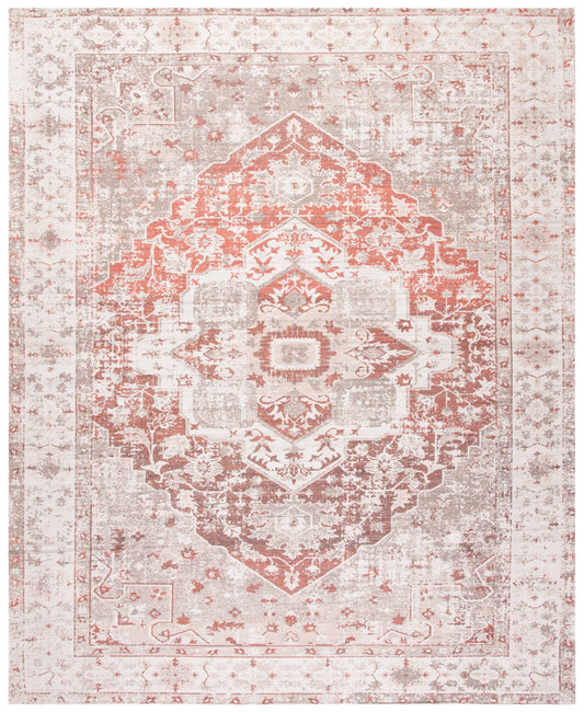 Safavieh Saffron Sfn389A Ivory/Rust Area Rug