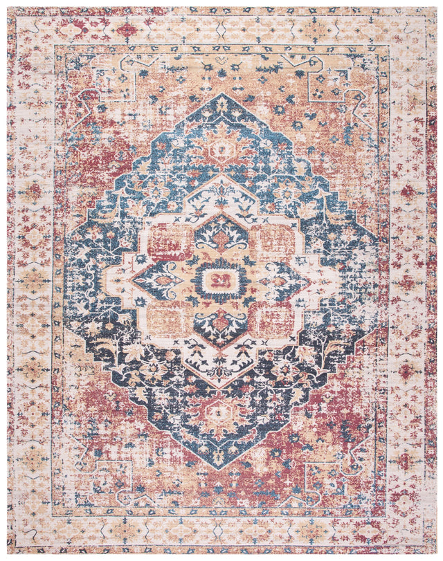 Safavieh Saffron Sfn389B Beige/Blue Rugs.