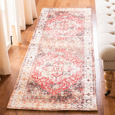 Safavieh Saffron Sfn389C Ivory/Red Rugs.