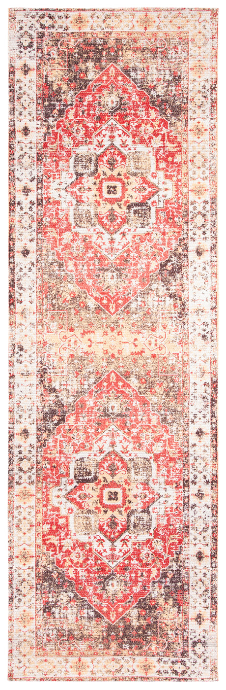 Safavieh Saffron Sfn389C Ivory/Red Rugs.