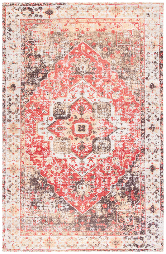 Safavieh Saffron Sfn389C Ivory/Red Area Rug