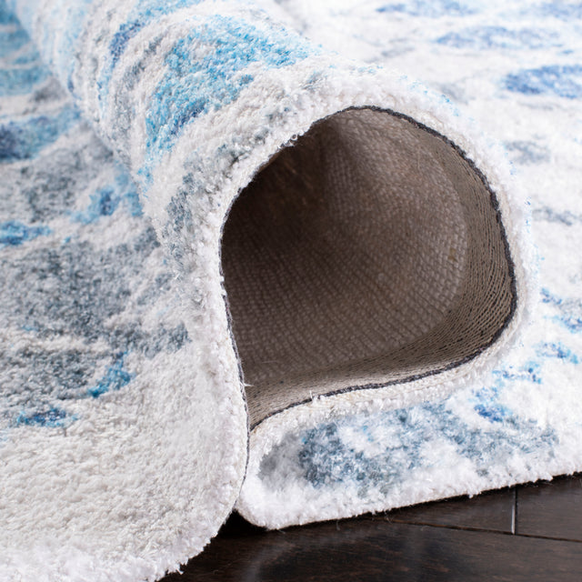 Safavieh Saffron Sfn548A Ivory/Blue Rugs.