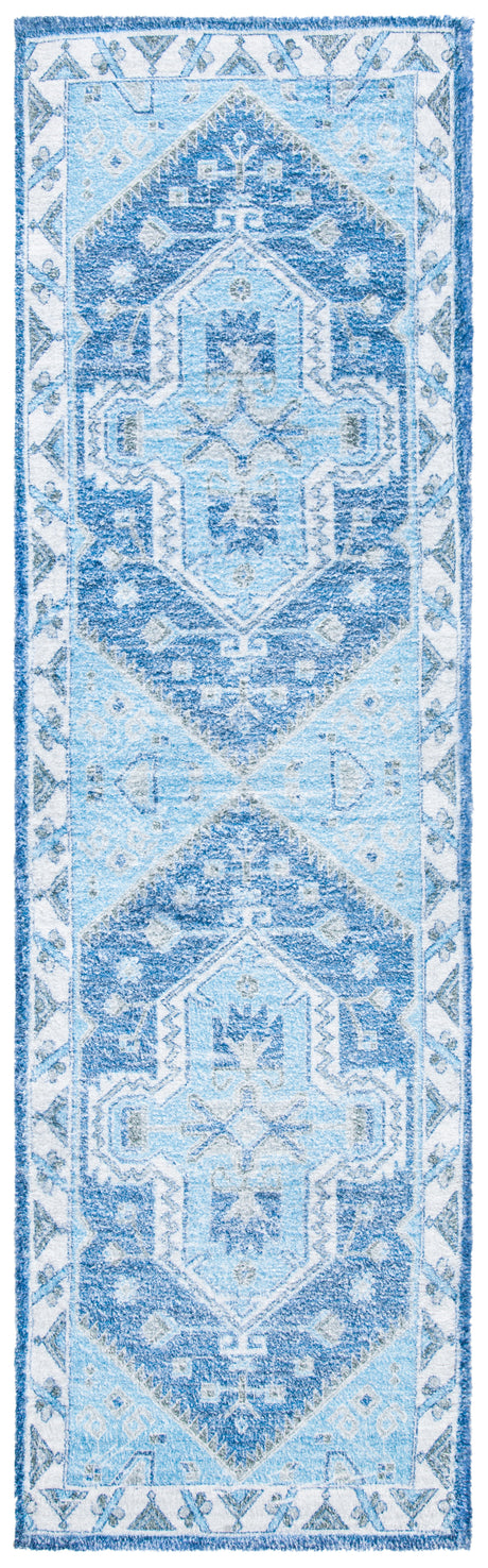 Safavieh Saffron Sfn549M Blue/Ivory Rugs.