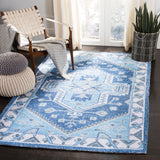 Safavieh Saffron Sfn549M Blue/Ivory Rugs.