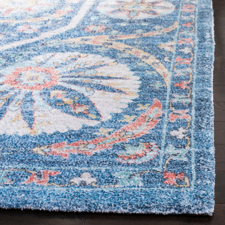 Safavieh Saffron Sfn551M Blue/Creme Rugs.