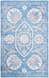 Safavieh Saffron Sfn551M Blue/Creme Rugs.