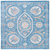 Safavieh Saffron Sfn551M Blue/Creme Rugs.
