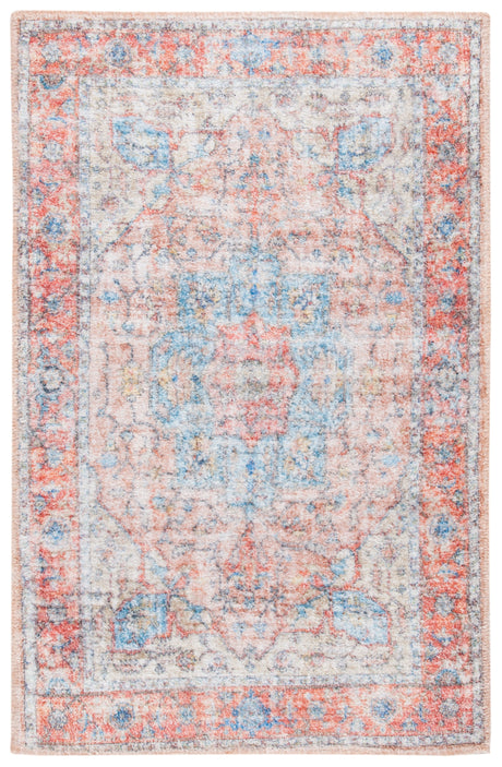 Safavieh Saffron Sfn554P Rust/Blue Rugs.